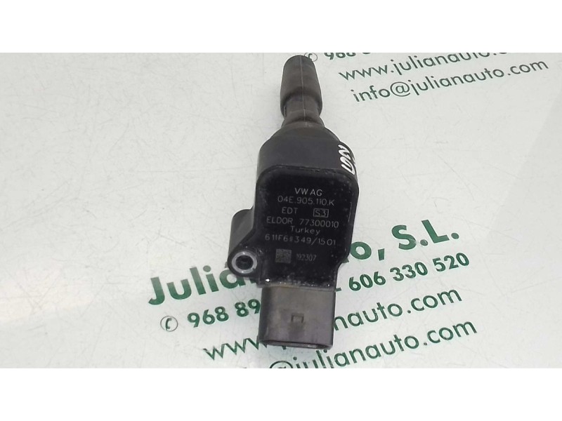 Recambio de bobina encendido para seat ibiza (6p1) reference referencia OEM IAM 04E905110K  4 PINES