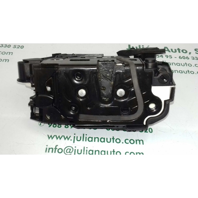 Recambio de cerradura puerta trasera derecha para skoda octavia lim. (5e3) ambition referencia OEM IAM 5E0839016A 7 PINES NEGRO