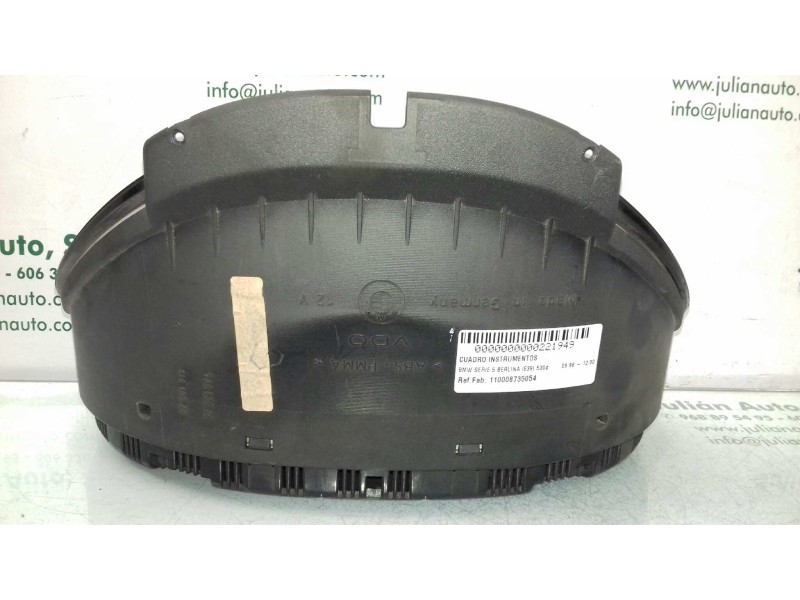 Recambio de cuadro instrumentos para bmw serie 5 berlina (e39) 530d referencia OEM IAM 110008735054 62118381198 VDO