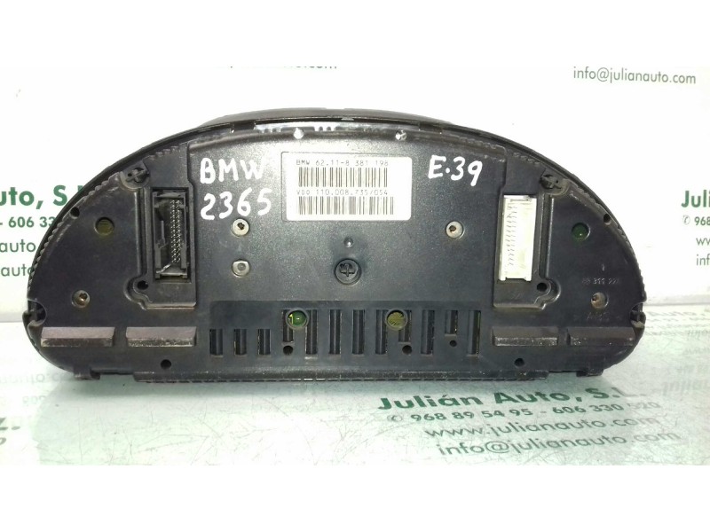 Recambio de cuadro instrumentos para bmw serie 5 berlina (e39) 530d referencia OEM IAM 110008735054 62118381198 VDO