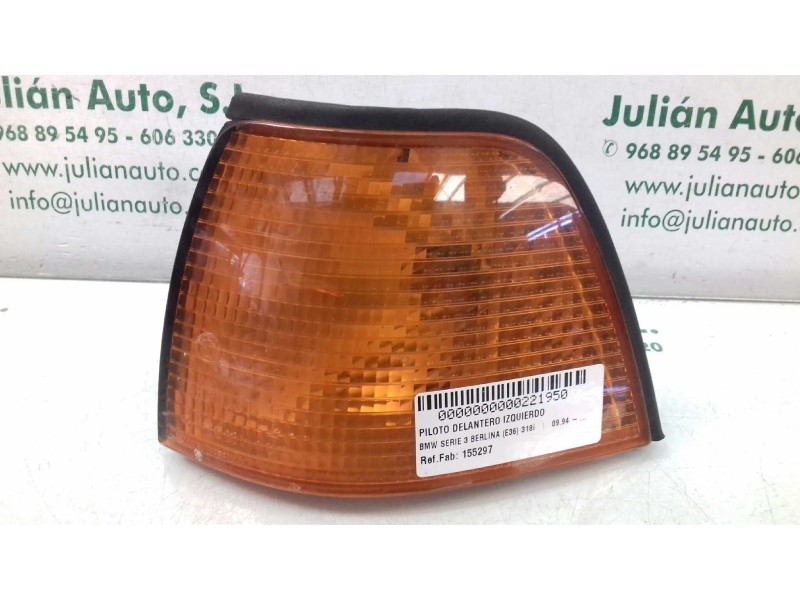 Recambio de piloto delantero izquierdo para bmw serie 3 berlina (e36) 318i referencia OEM IAM 155297 1387043 155051