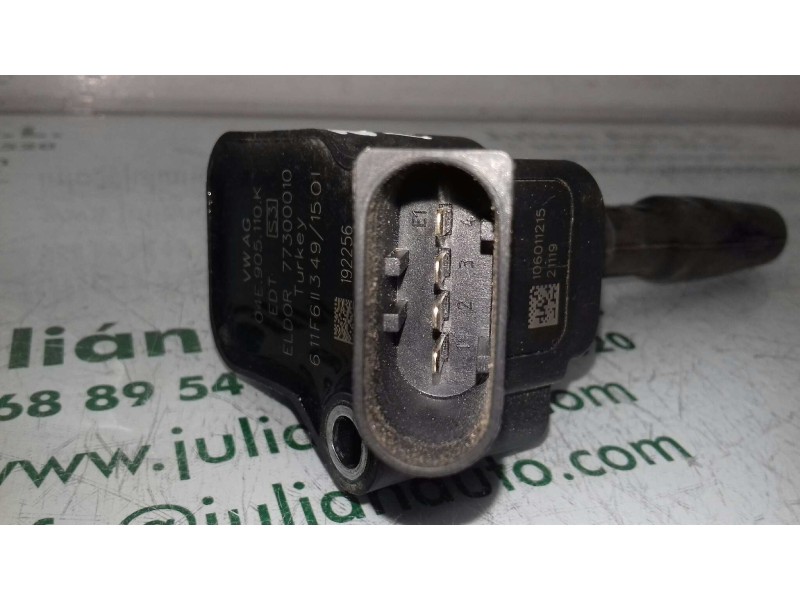 Recambio de bobina encendido para seat ibiza (6p1) reference referencia OEM IAM 04E905110K  4 PINES
