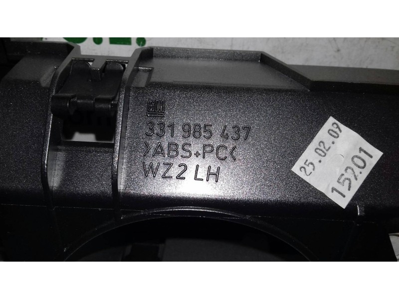 Recambio de rejilla aireadora para opel astra h ber. cosmo referencia OEM IAM 13100105 24465731 WARNING