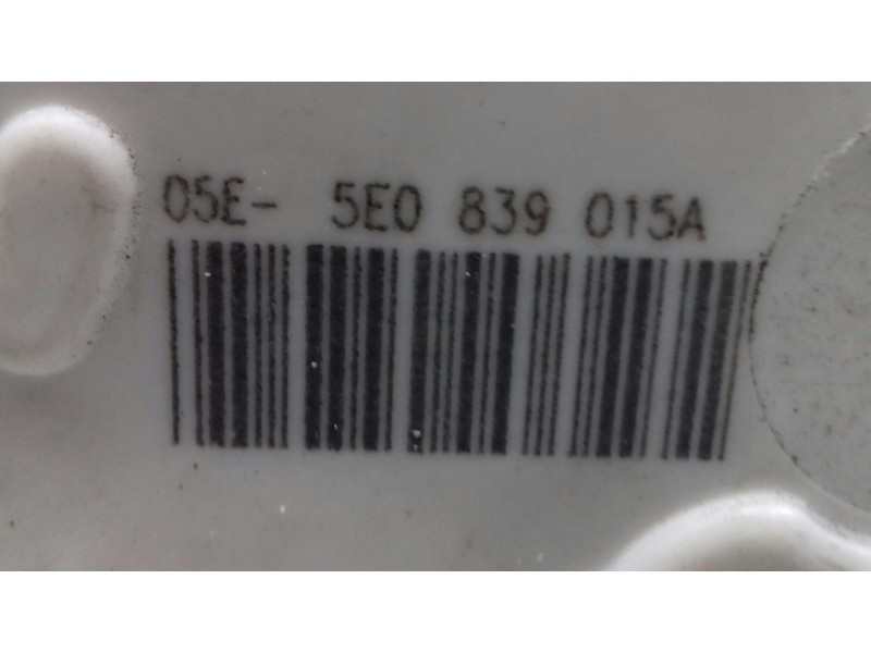 Recambio de cerradura puerta trasera izquierda para skoda octavia lim. (5e3) ambition referencia OEM IAM 5E0839015A 7 PINES NEGR