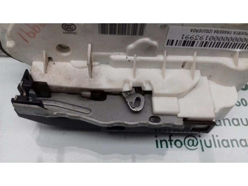 Recambio de cerradura puerta trasera izquierda para skoda octavia lim. (5e3) ambition referencia OEM IAM 5E0839015A 7 PINES NEGR
