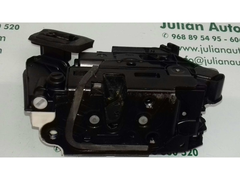 Recambio de cerradura puerta trasera izquierda para skoda octavia lim. (5e3) ambition referencia OEM IAM 5E0839015A 7 PINES NEGR