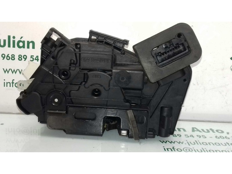 Recambio de cerradura puerta delantera derecha para skoda octavia lim. (5e3) ambition referencia OEM IAM 5E1837016A 7 PINES NEGR