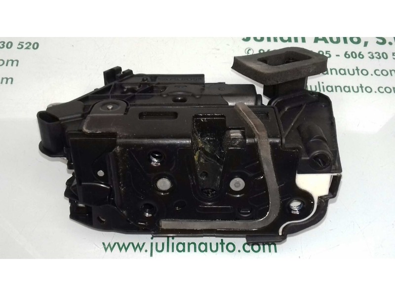 Recambio de cerradura puerta delantera derecha para skoda octavia lim. (5e3) ambition referencia OEM IAM 5E1837016A 7 PINES NEGR