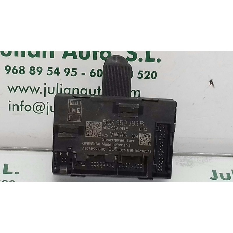 Recambio de modulo confort para skoda octavia lim. (5e3) ambition referencia OEM IAM 5Q4959393B A2C7392910400 CONTINENTAL