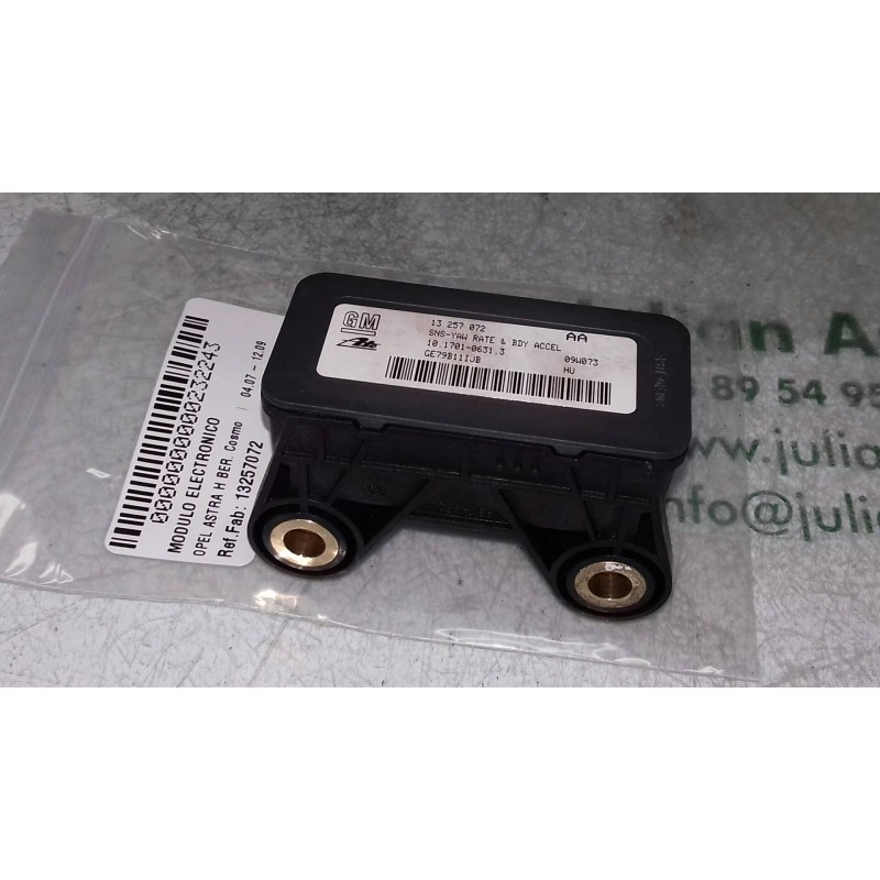 Recambio de modulo electronico para opel astra h ber. cosmo referencia OEM IAM 13257072  