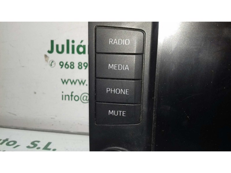 Recambio de sistema audio / radio cd para seat ibiza (6p1) reference referencia OEM IAM 5F0919604  