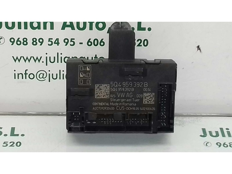 Recambio de modulo confort para skoda octavia lim. (5e3) ambition referencia OEM IAM 5Q4959392B A2C7392920400 CONTINENTAL