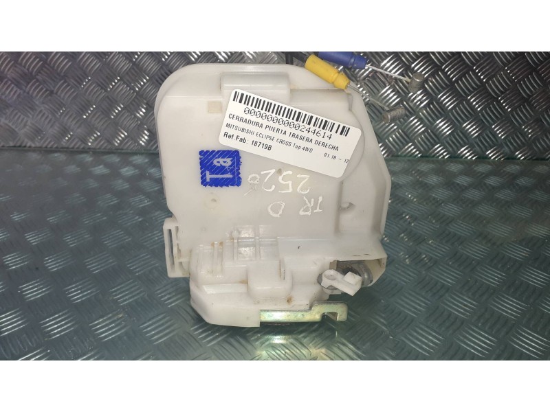 Recambio de cerradura puerta trasera derecha para mitsubishi eclipse cross top 4wd referencia OEM IAM 18719B  ANSEI
