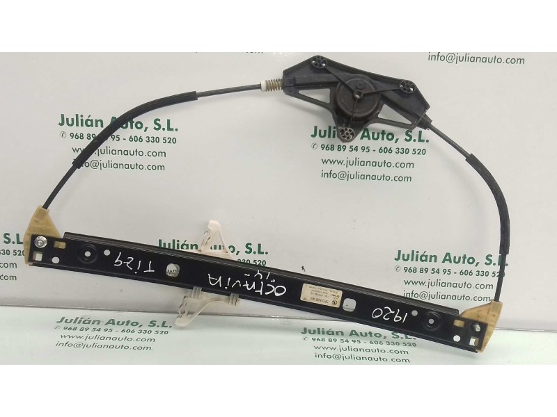 Recambio de elevalunas trasero izquierdo para skoda octavia lim. (5e3) ambition referencia OEM IAM 5E0839461  ELECTRICO