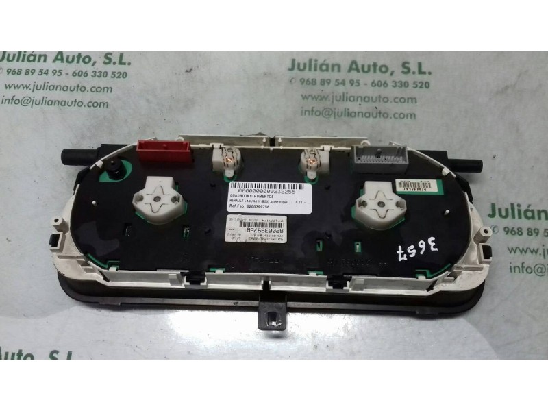 Recambio de cuadro instrumentos para renault laguna ii (bg0) authentique referencia OEM IAM 8200399758  