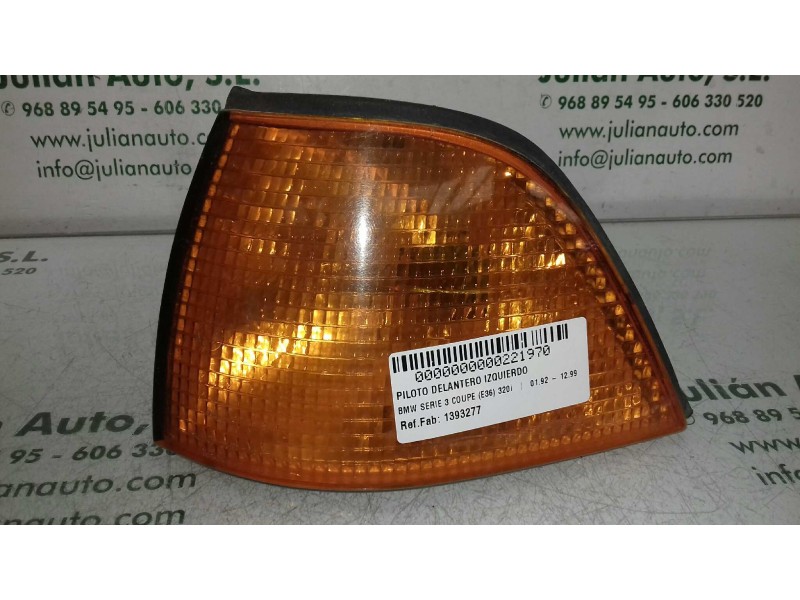 Recambio de piloto delantero izquierdo para bmw serie 3 coupe (e36) 320i referencia OEM IAM 1393277 21629 