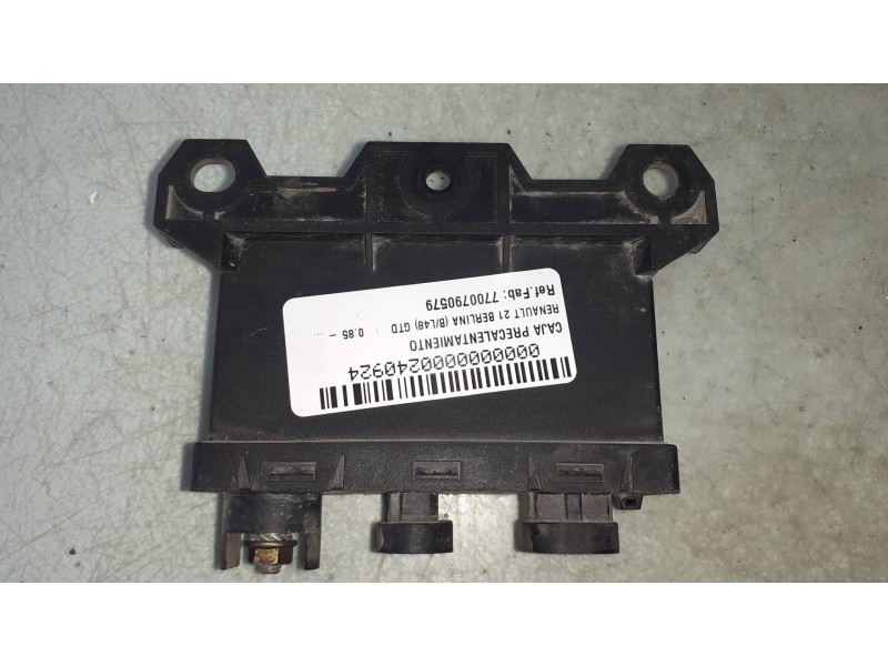 Recambio de caja precalentamiento para renault 21 berlina (b/l48) gtd referencia OEM IAM 7700790579 02396 G.CARTIER