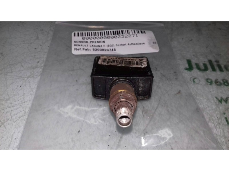 Recambio de sensor presion para renault laguna ii (bg0) confort authentique referencia OEM IAM 8200023746  