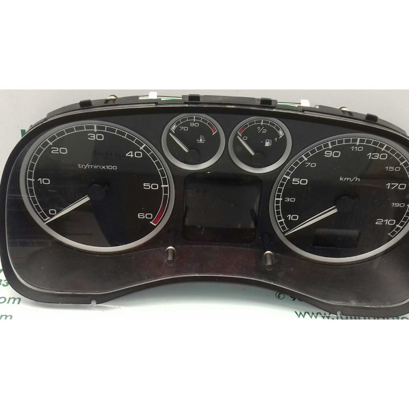 Recambio de cuadro instrumentos para peugeot 307 break / sw (s1) break xr referencia OEM IAM 9651299680C P9651299680C SAGEM