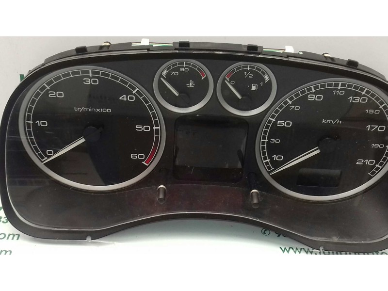 Recambio de cuadro instrumentos para peugeot 307 break / sw (s1) break xr referencia OEM IAM 9651299680C P9651299680C SAGEM