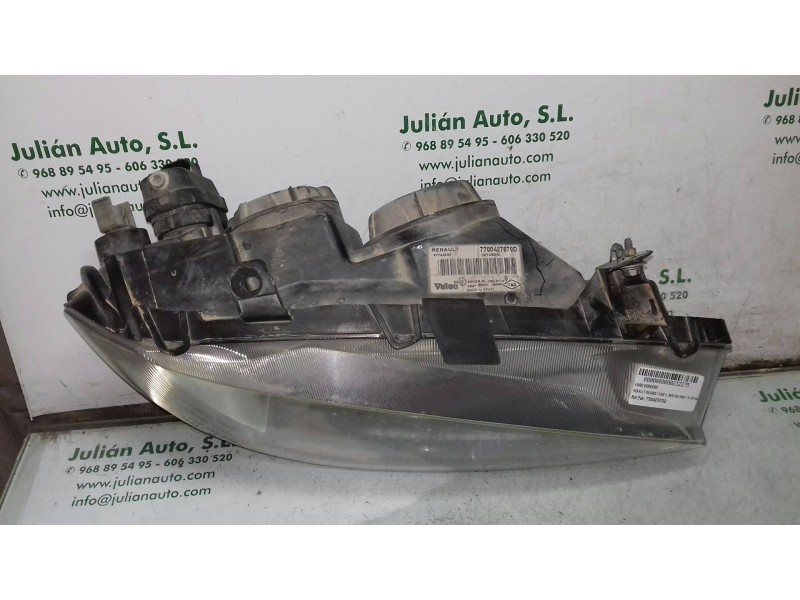 Recambio de faro derecho para renault megane i fase 2 berlina (ba0) 1.6 16v authentique (ba01/04/11) referencia OEM IAM 77004278
