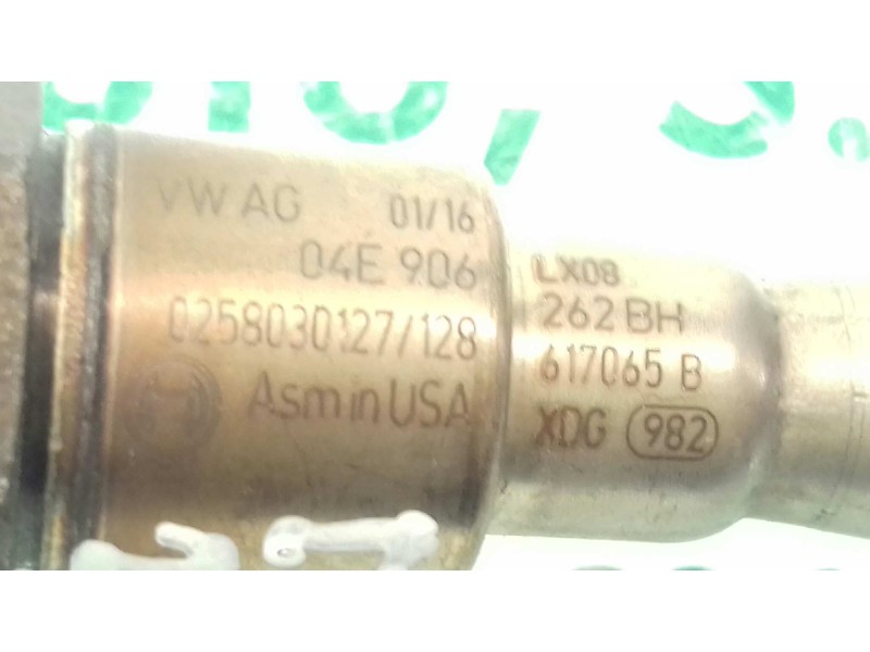 Recambio de sonda lambda para seat ibiza (6p1) reference referencia OEM IAM 04E906262BH 4 PINES MARRON