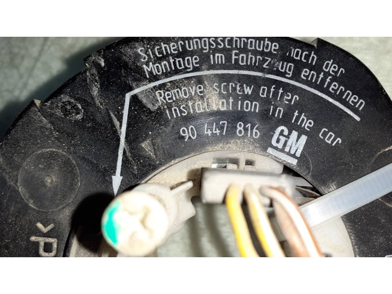 Recambio de anillo airbag para opel vectra a cd referencia OEM IAM 90447816  