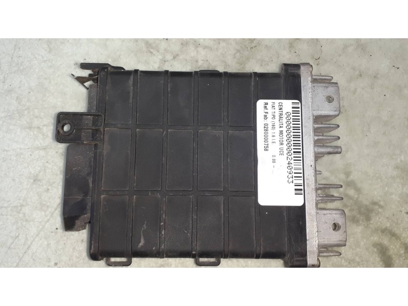 Recambio de centralita motor uce para fiat tipo (160) 1.6 i.e. referencia OEM IAM 0280000758  BOSCH
