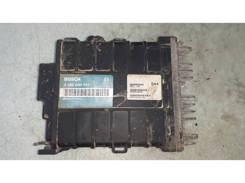 Recambio de centralita motor uce para citroen zx 1,4 armonia referencia OEM IAM 0280000752  BOSCH