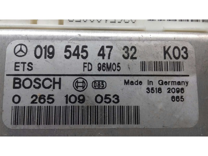 Recambio de centralita abs para mercedes-benz clase e (w210) berlina diesel 290 turbodiesel (210.017) referencia OEM IAM 0195454