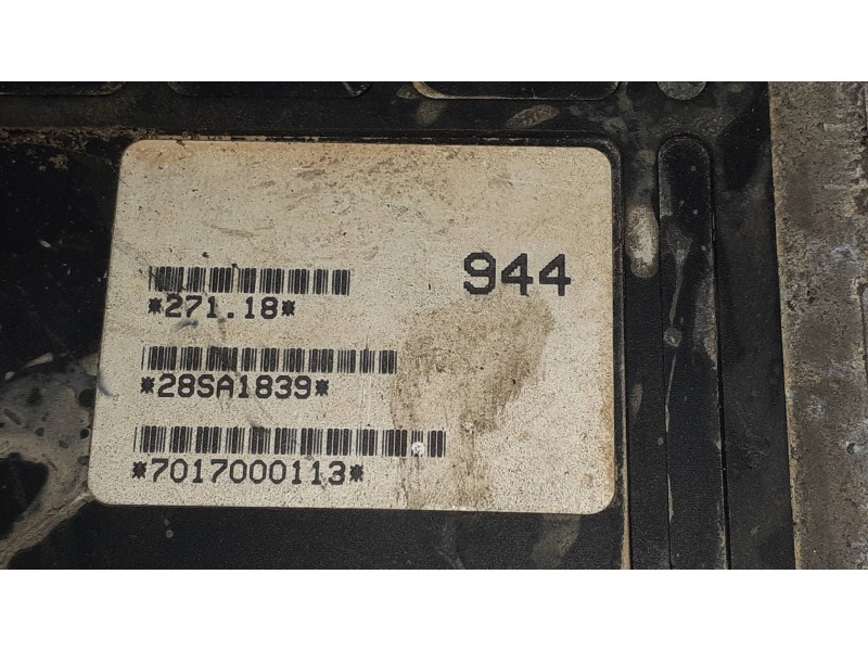 Recambio de centralita motor uce para citroen zx 1,4 armonia referencia OEM IAM 0280000752  BOSCH