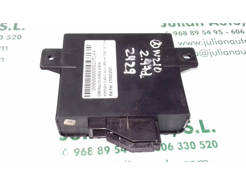 Recambio de centralita faros xenon para mercedes-benz clase e (w210) berlina diesel 290 turbodiesel (210.017) referencia OEM IAM