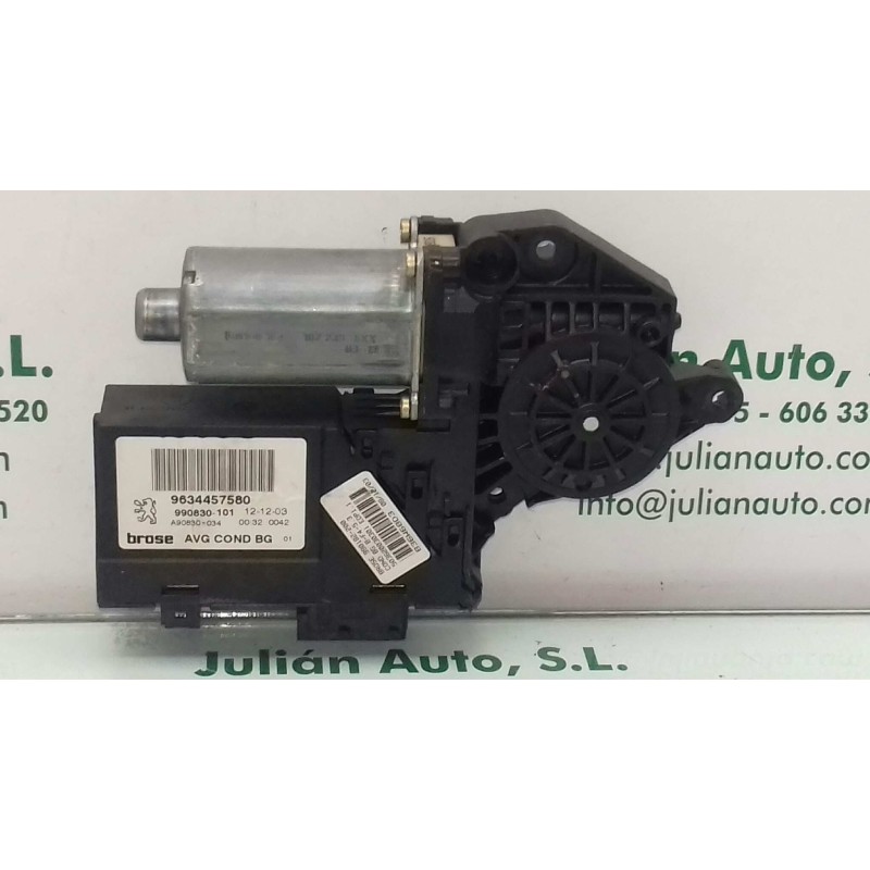 Recambio de motor elevalunas delantero izquierdo para peugeot 307 break / sw (s1) break xr referencia OEM IAM 9634457580 9908301