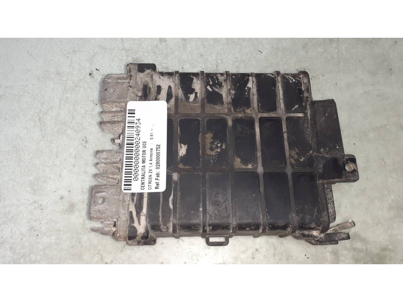 Recambio de centralita motor uce para citroen zx 1,4 armonia referencia OEM IAM 0280000752  BOSCH