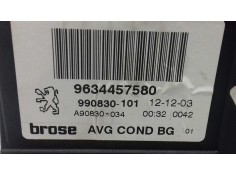Recambio de motor elevalunas delantero izquierdo para peugeot 307 break / sw (s1) break xr referencia OEM IAM 9634457580 9908301 2