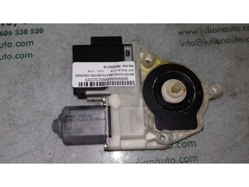 Recambio de motor elevalunas delantero izquierdo para seat ibiza (6l1) f.r. referencia OEM IAM 6Q0959811B 986036105 060817