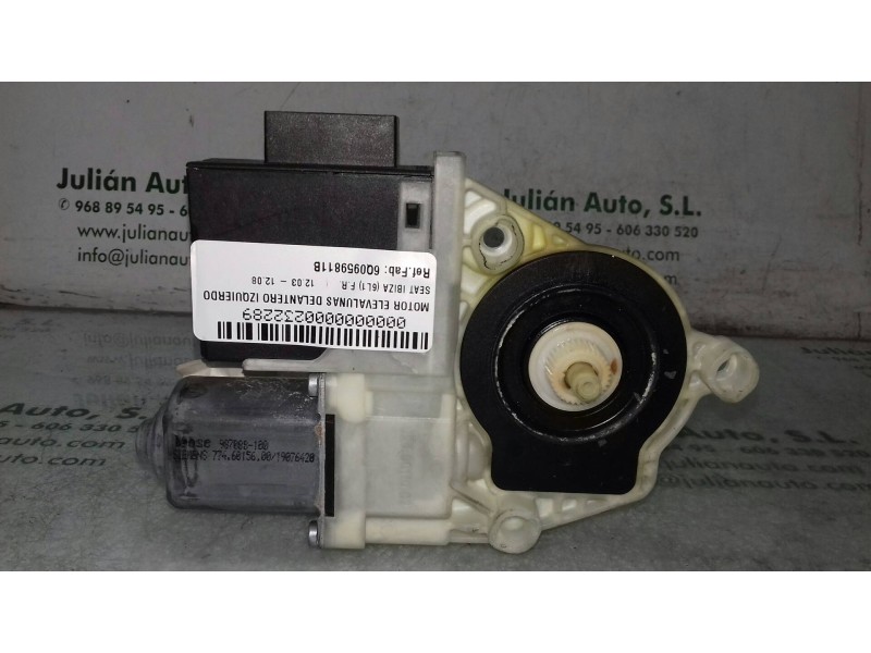 Recambio de motor elevalunas delantero izquierdo para seat ibiza (6l1) f.r. referencia OEM IAM 6Q0959811B 986036105 060817