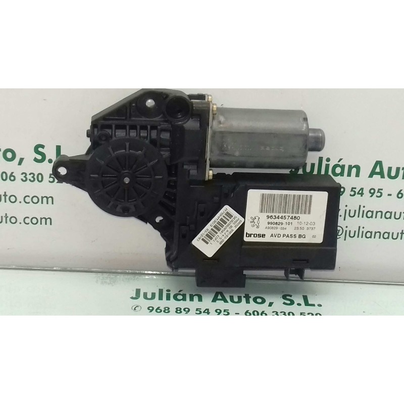 Recambio de motor elevalunas delantero derecho para peugeot 307 break / sw (s1) break xr referencia OEM IAM 9634457480 990829101