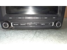 Recambio de sistema audio / radio cd para skoda octavia berlina (1z3) active referencia OEM IAM 1Z0035161F 8157648256360 BLAUPUN 2