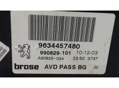 Recambio de motor elevalunas delantero derecho para peugeot 307 break / sw (s1) break xr referencia OEM IAM 9634457480 990829101 2