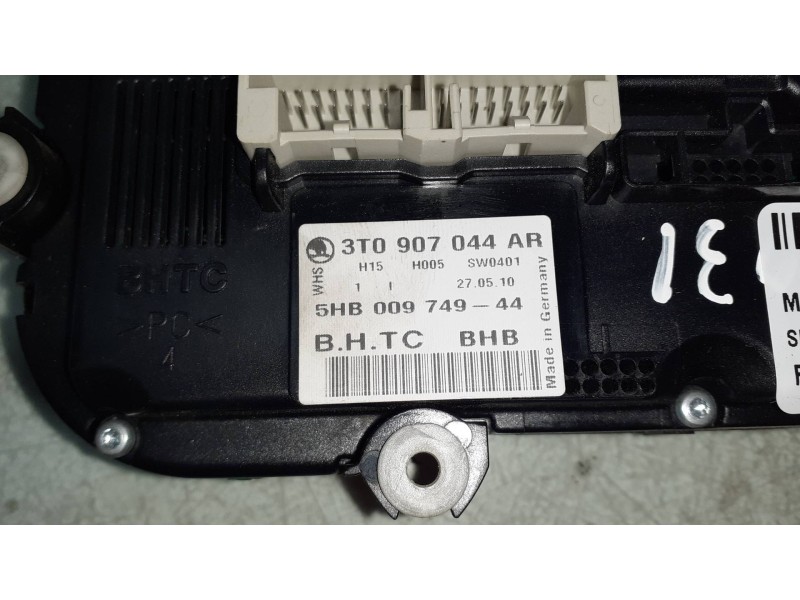Recambio de mando climatizador para skoda octavia berlina (1z3) active referencia OEM IAM 3T0907044AR 5HB00974944 3T0907044