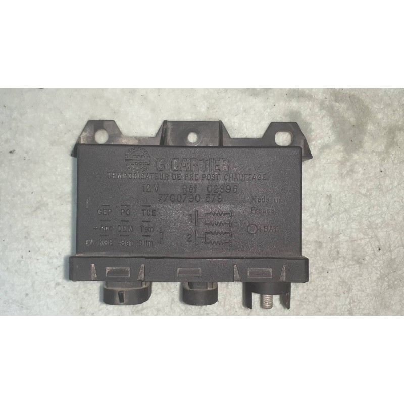 Recambio de caja precalentamiento para renault 19 hatchback (b/c53) gtd referencia OEM IAM 7700790579 02396 G.CARTIER