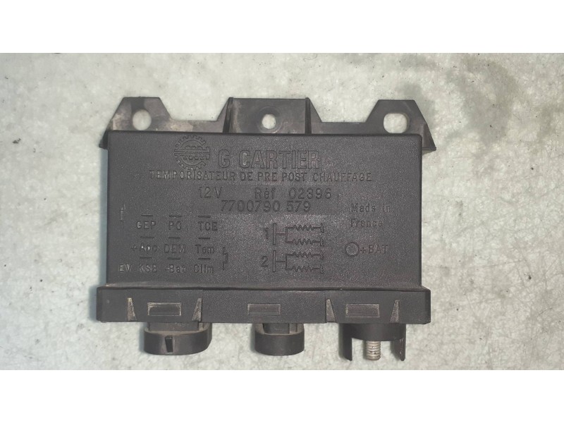 Recambio de caja precalentamiento para renault 19 hatchback (b/c53) gtd referencia OEM IAM 7700790579 02396 G.CARTIER Recambio de caja precalentamiento para renault 19 hatchback (b/c53) gtd referencia OEM IAM 7700790579 02396 G.CARTIER