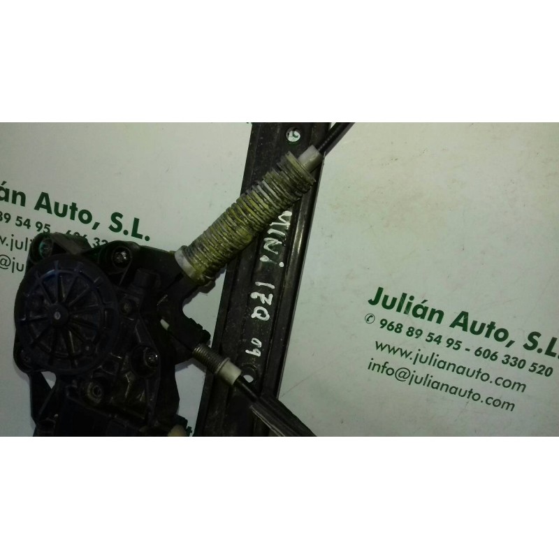 Recambio de elevalunas delantero izquierdo para bmw mini (r56) one referencia OEM IAM 2757043 COONECTOR 6 PINES ELECTRICO