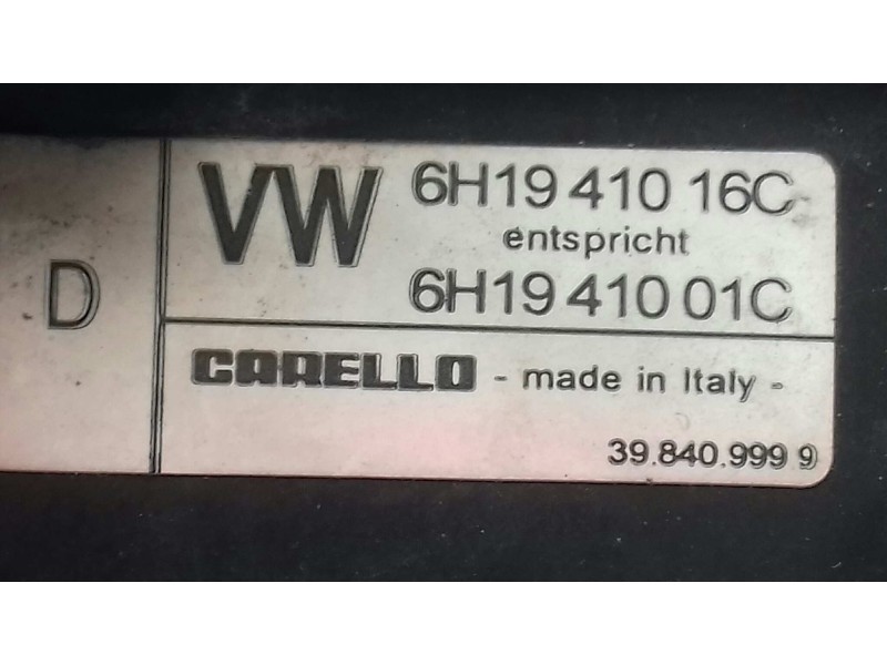 Recambio de faro derecho para seat arosa (6h1) select referencia OEM IAM 39840748  MAGNETI MARELLI