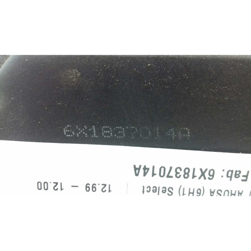 Recambio de cerradura puerta delantera derecha para seat arosa (6h1) select referencia OEM IAM 6X1837014A 4+4 PINES NEGRO