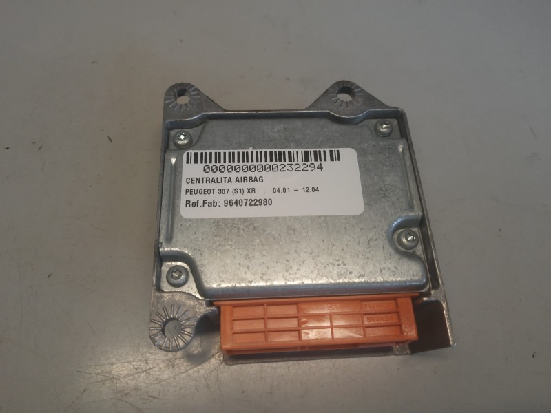 Recambio de centralita airbag para peugeot 307 (s1) xr referencia OEM IAM 9640722980 5WK42908 SIEMENS