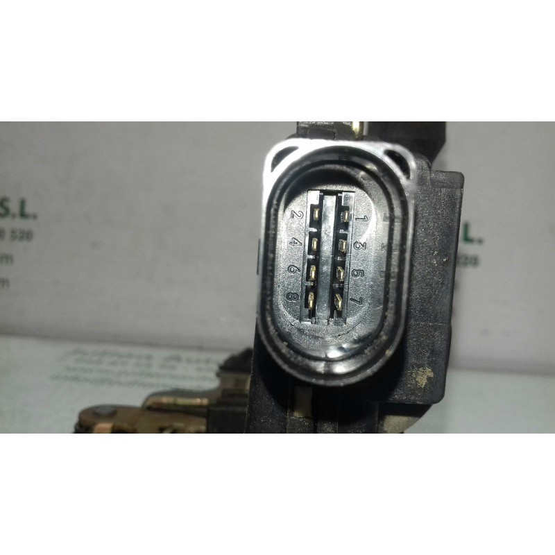 Recambio de cerradura puerta delantera derecha para seat arosa (6h1) select referencia OEM IAM 6X1837014A 4+4 PINES NEGRO