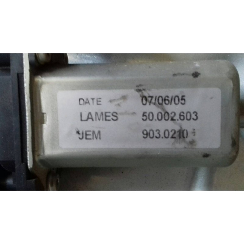 Recambio de elevalunas delantero izquierdo para fiat stilo (192) 1.9 jtd 115 dynamic sky window referencia OEM IAM 50002603 9030