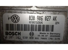 Recambio de centralita motor uce para seat arosa (6h1) select referencia OEM IAM 030906027AK 0261203930 BOSCH 2